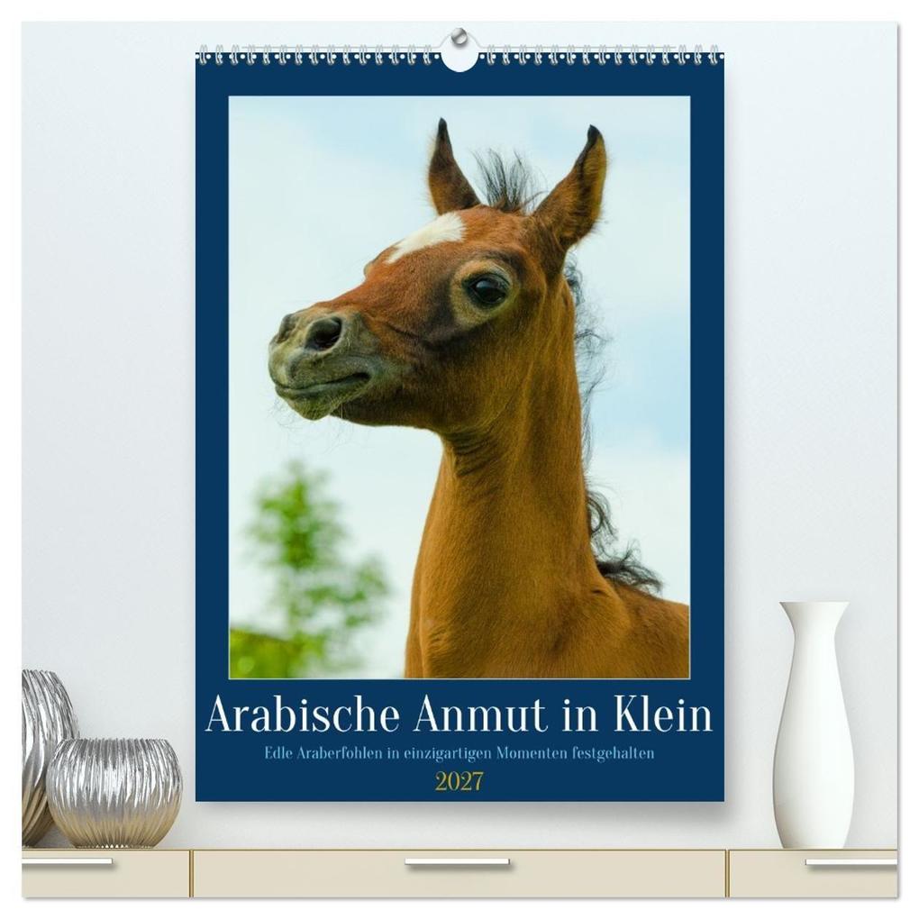 Arabische Anmut in Klein (hochwertiger Premium Wandkalender 2027 DIN A2 hoch) Kunstdruck in Hochglanz
