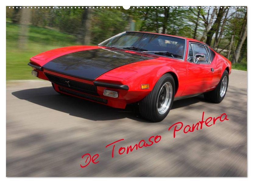 De Tomaso Pantera (Wandkalender 2027 DIN A2 quer) CALVENDO Monatskalender