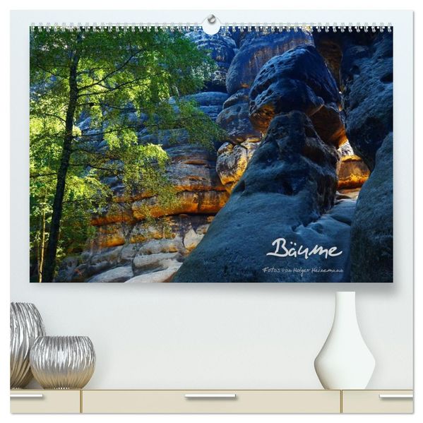 Bäume (hochwertiger Premium Wandkalender 2027 DIN A2 quer) Kunstdruck in Hochglanz