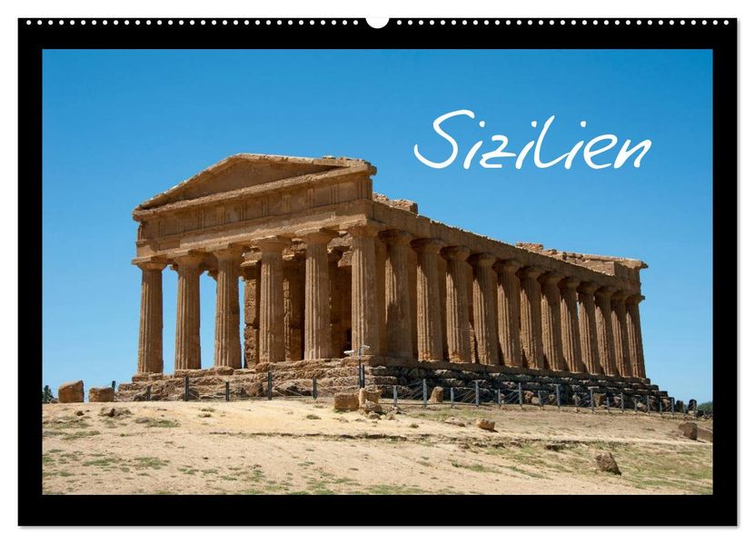 Sizilien (Wandkalender 2027 DIN A2 quer) CALVENDO Monatskalender
