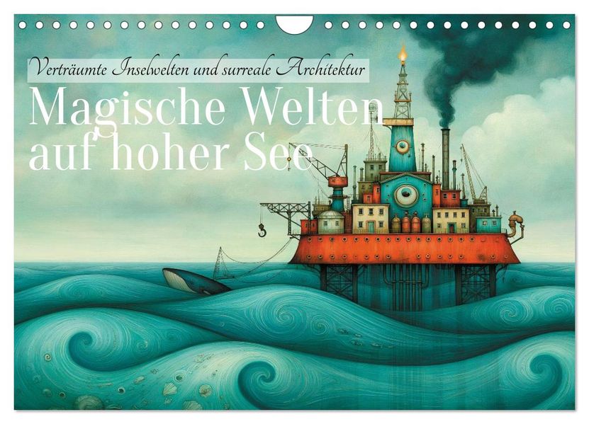 Magische Welten auf hoher See (Wandkalender 2027 DIN A4 quer) CALVENDO Monatskalender