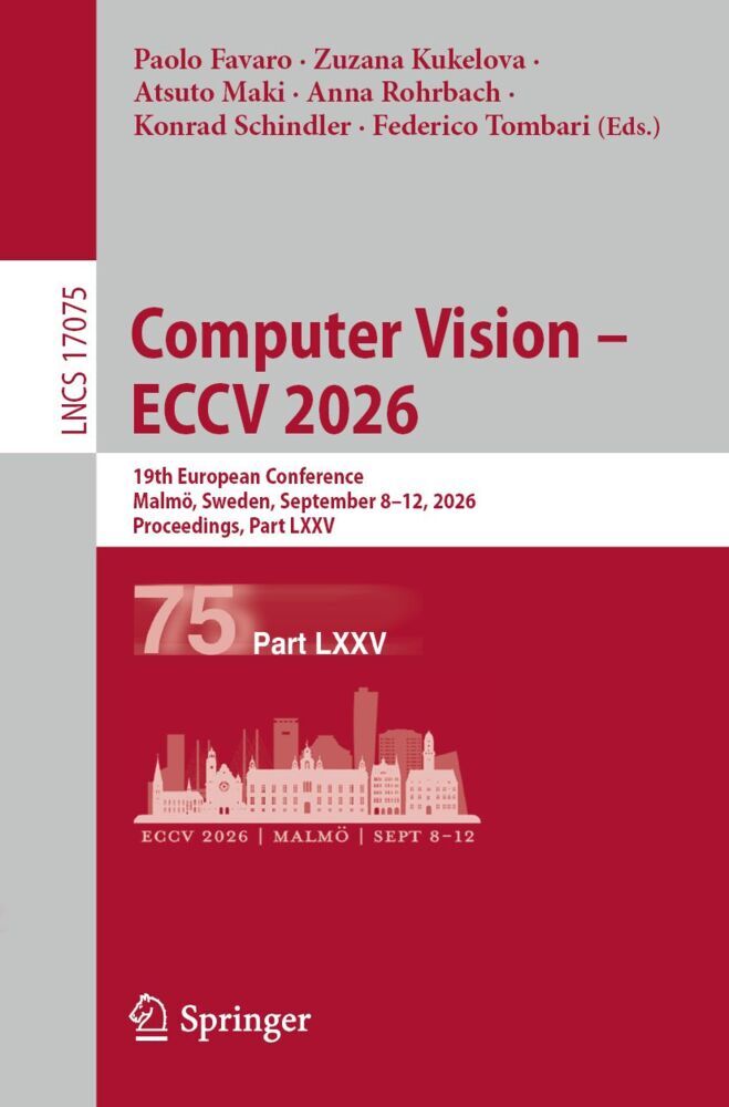 Computer Vision - ECCV 2026