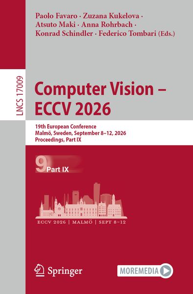 Computer Vision - ECCV 2026