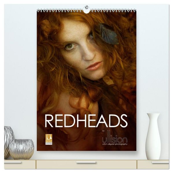 REDHEADS (hochwertiger Premium Wandkalender 2027 DIN A2 hoch) Kunstdruck in Hochglanz
