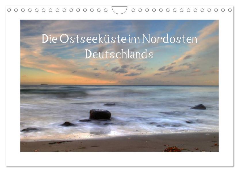 Die Ostseeküste (Wandkalender 2027 DIN A4 quer) CALVENDO Monatskalender