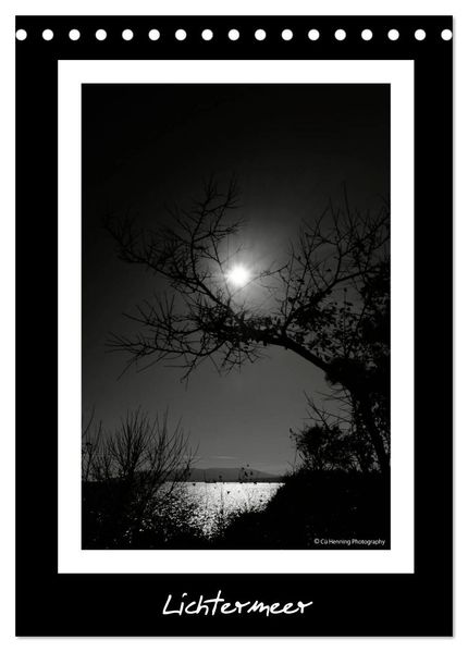 Lichtermeer (Tischkalender 2027 DIN A5 hoch) CALVENDO Monatskalender