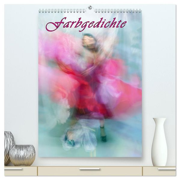 Farbgedichte (hochwertiger Premium Wandkalender 2027 DIN A2 hoch) Kunstdruck in Hochglanz