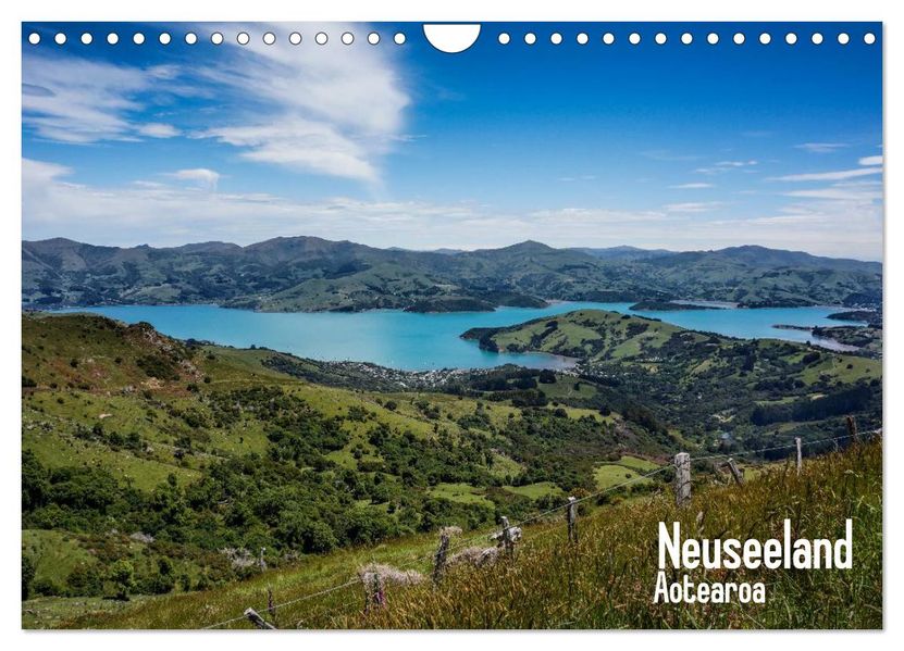 Neuseeland (Wandkalender 2027 DIN A4 quer) CALVENDO Monatskalender