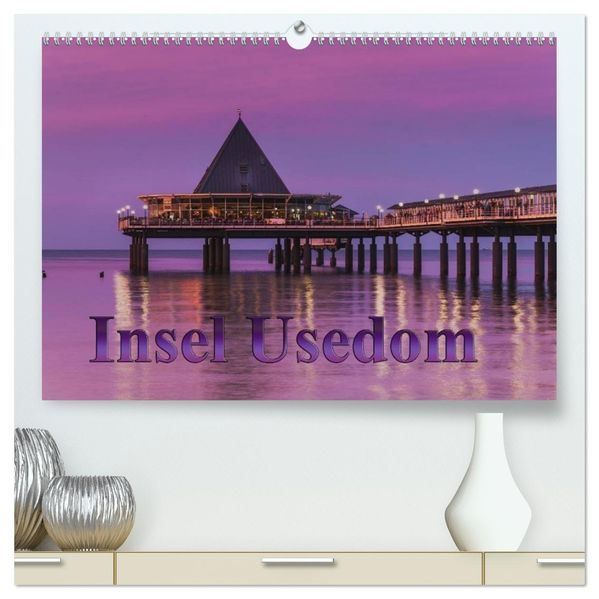 Insel Usedom (hochwertiger Premium Wandkalender 2027 DIN A2 quer) Kunstdruck in Hochglanz