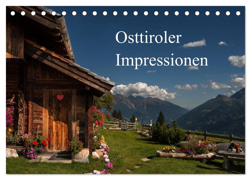 Osttiroler Impressionen (Tischkalender 2027 DIN A5 quer) CALVENDO Monatskalender