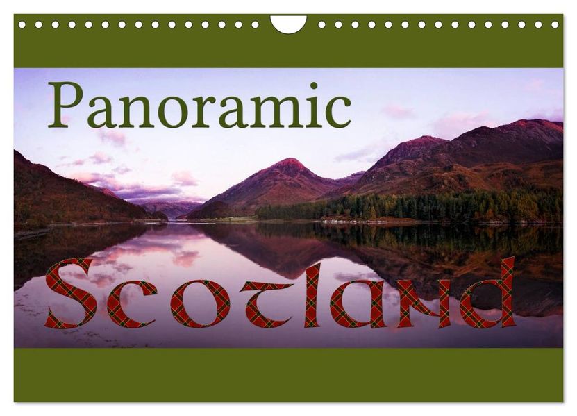 Panoramic Scotland / UK-Version (Wall Calendar 2027 DIN A4 landscape) CALVENDO 12 Month Wall Calendar