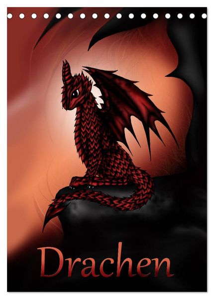 Drachen (Tischkalender 2027 DIN A5 hoch) CALVENDO Monatskalender