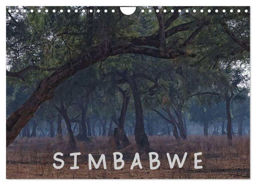 Zimbabwe (Wandkalender 2027 DIN A4 quer) CALVENDO Monatskalender