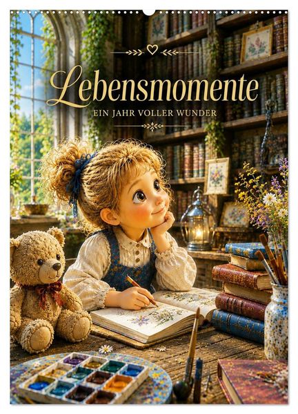 Ein Jahr in der Wunderstadt (Wandkalender 2027 DIN A2 hoch) CALVENDO Monatskalender