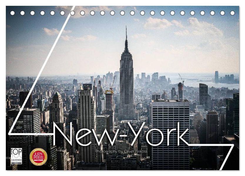 New York Shoots (Tischkalender 2027 DIN A5 quer) CALVENDO Monatskalender