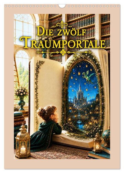 Die zwölf Traumportale (Wandkalender 2027 DIN A3 hoch) CALVENDO Monatskalender
