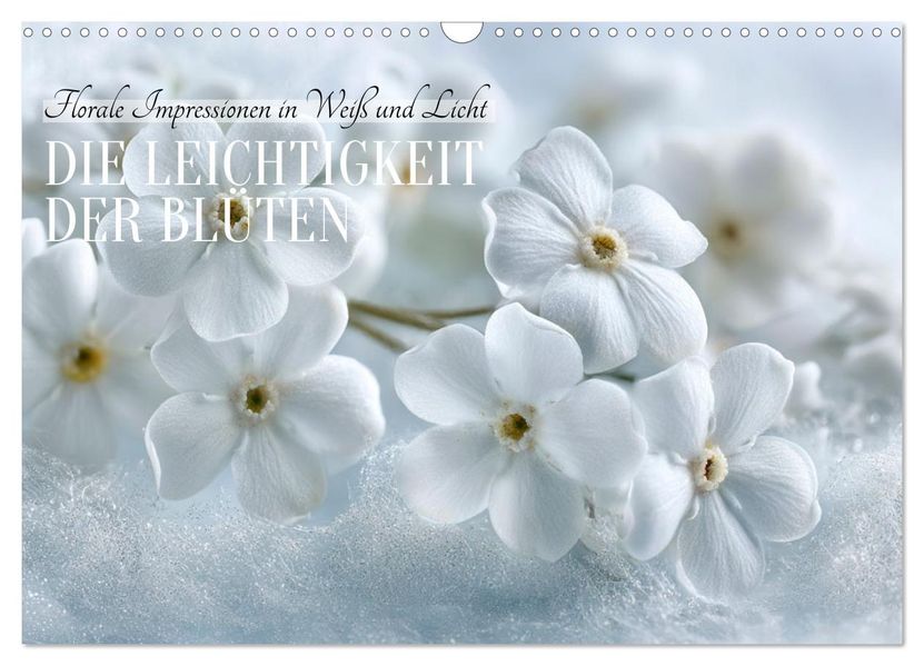Die Leichtigkeit der Blüten (Wandkalender 2027 DIN A3 quer) CALVENDO Monatskalender