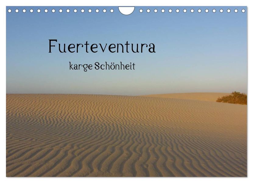 Fuerteventura - karge Schönheit (Wandkalender 2027 DIN A4 quer) CALVENDO Monatskalender