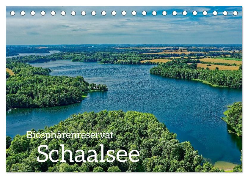 Biosphärenreservat Schaalsee (Tischkalender 2027 DIN A5 quer) CALVENDO Monatskalender