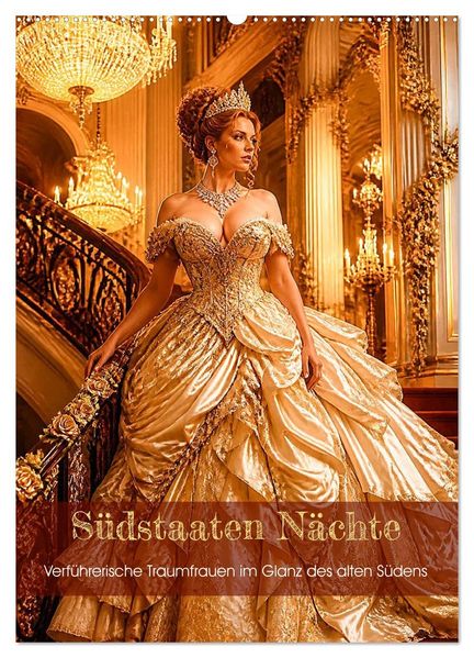 Südstaaten Nächte (Wandkalender 2027 DIN A2 hoch) CALVENDO Monatskalender