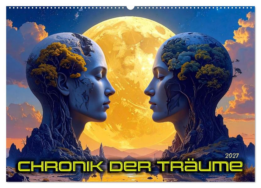 Chronik der Träume (Wandkalender 2027 DIN A2 quer) CALVENDO Monatskalender