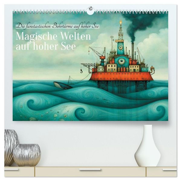 Magische Welten auf hoher See (hochwertiger Premium Wandkalender 2027 DIN A2 quer) Kunstdruck in Hochglanz