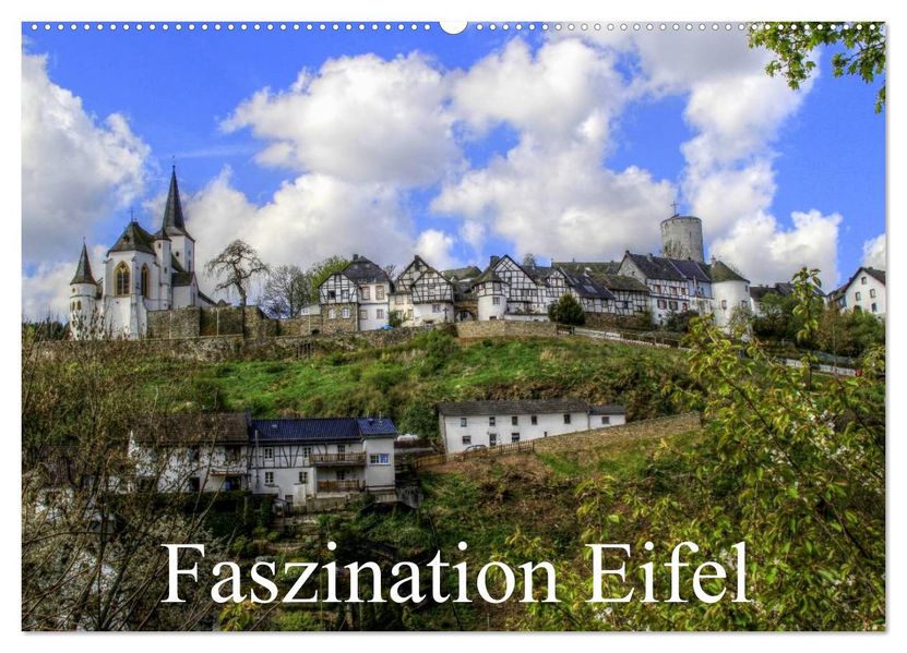 Faszination Eifel (Wandkalender 2027 DIN A2 quer) CALVENDO Monatskalender
