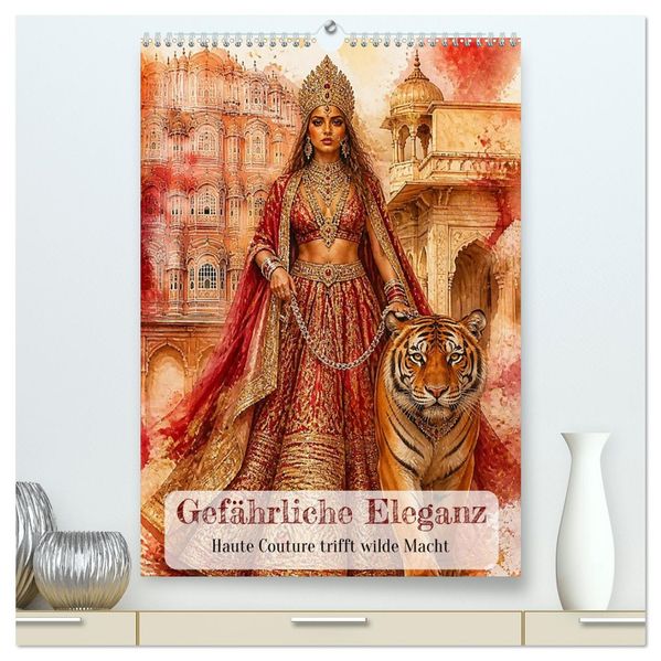 Gefährliche Eleganz (hochwertiger Premium Wandkalender 2027 DIN A2 hoch) Kunstdruck in Hochglanz