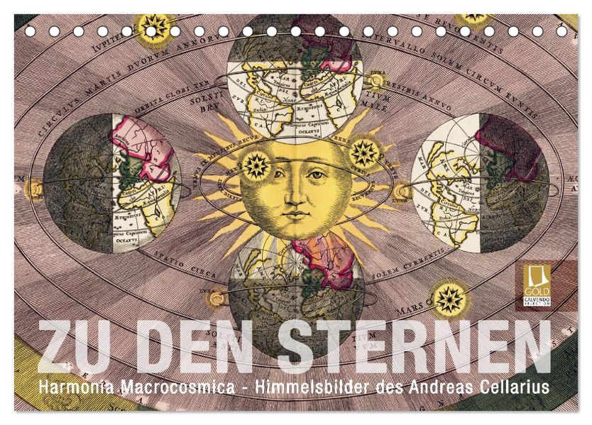 Zu den Sternen (Tischkalender 2027 DIN A5 quer) CALVENDO Monatskalender