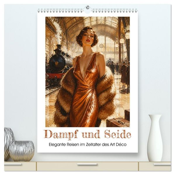 Dampf und Seide (hochwertiger Premium Wandkalender 2027 DIN A2 hoch) Kunstdruck in Hochglanz
