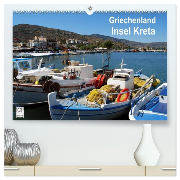 Griechenland - Insel Kreta (hochwertiger Premium Wandkalender 2027 DIN A2 quer) Kunstdruck in Hochglanz