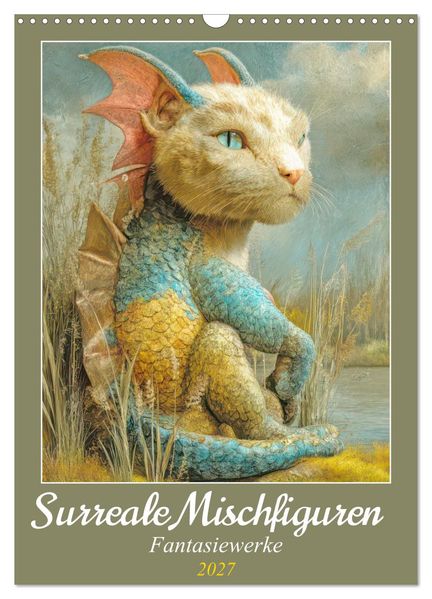 Surreale Mischfiguren - Fantasiewerke (Wandkalender 2027 DIN A3 hoch) CALVENDO Monatskalender