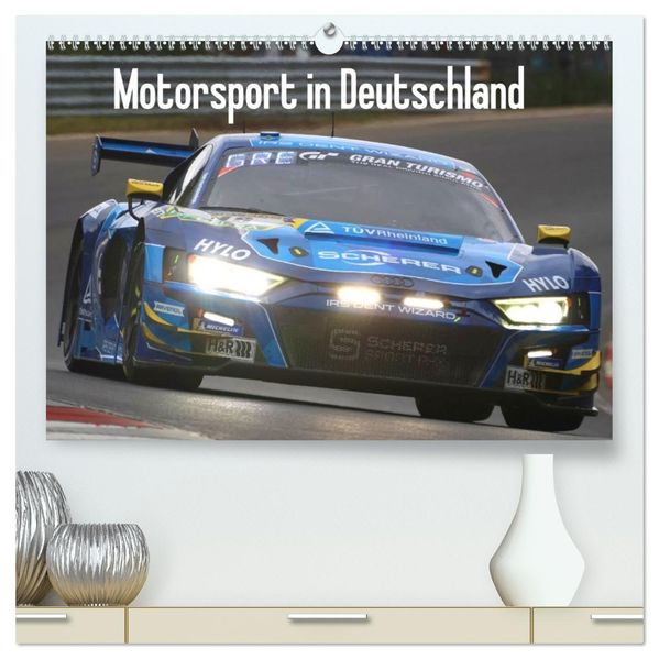 Motorsport in Deutschland (hochwertiger Premium Wandkalender 2027 DIN A2 quer) Kunstdruck in Hochglanz