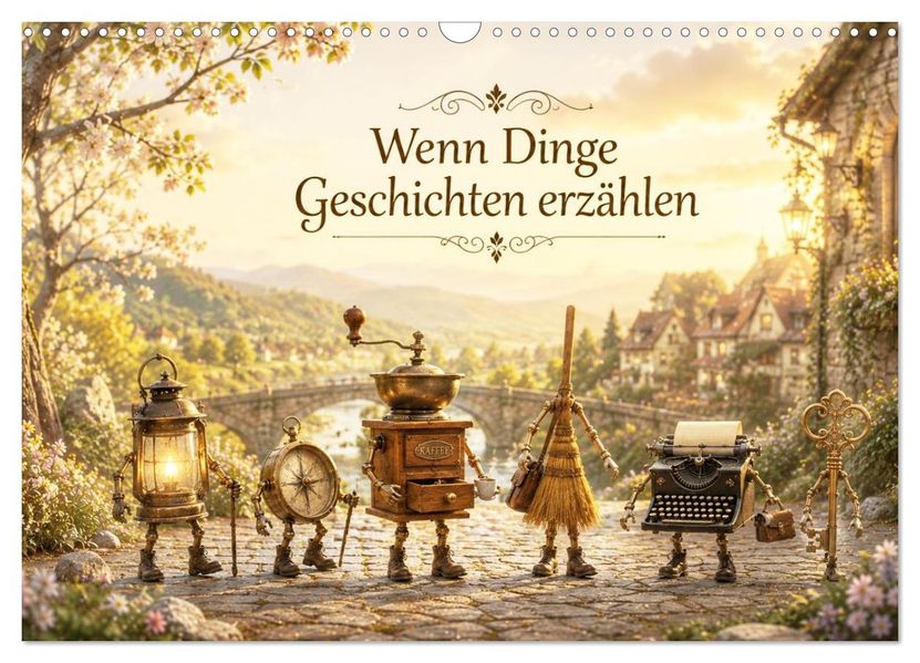 Wenn Dinge Geschichten erzählen (Wandkalender 2027 DIN A3 quer) CALVENDO Monatskalender