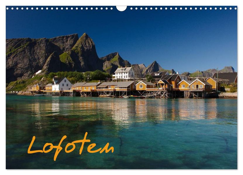 Lofoten (Wandkalender 2027 DIN A3 quer) CALVENDO Monatskalender