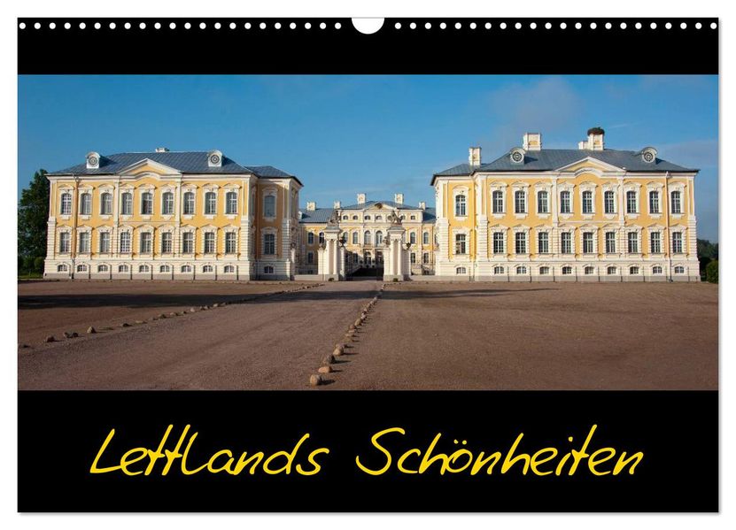 Lettlands Schönheiten (Wandkalender 2027 DIN A3 quer) CALVENDO Monatskalender
