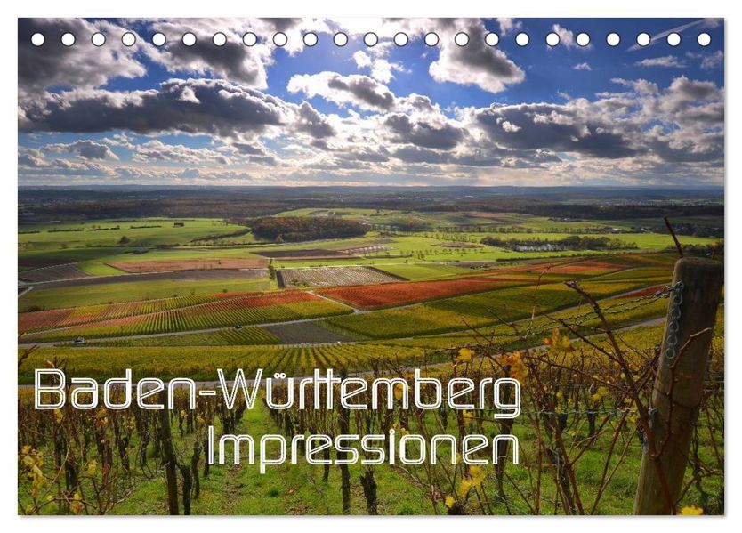 Baden-Württemberg Impressionen (Tischkalender 2027 DIN A5 quer) CALVENDO Monatskalender