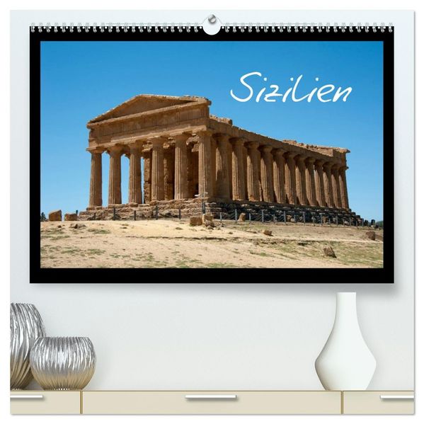 Sizilien (hochwertiger Premium Wandkalender 2027 DIN A2 quer) Kunstdruck in Hochglanz
