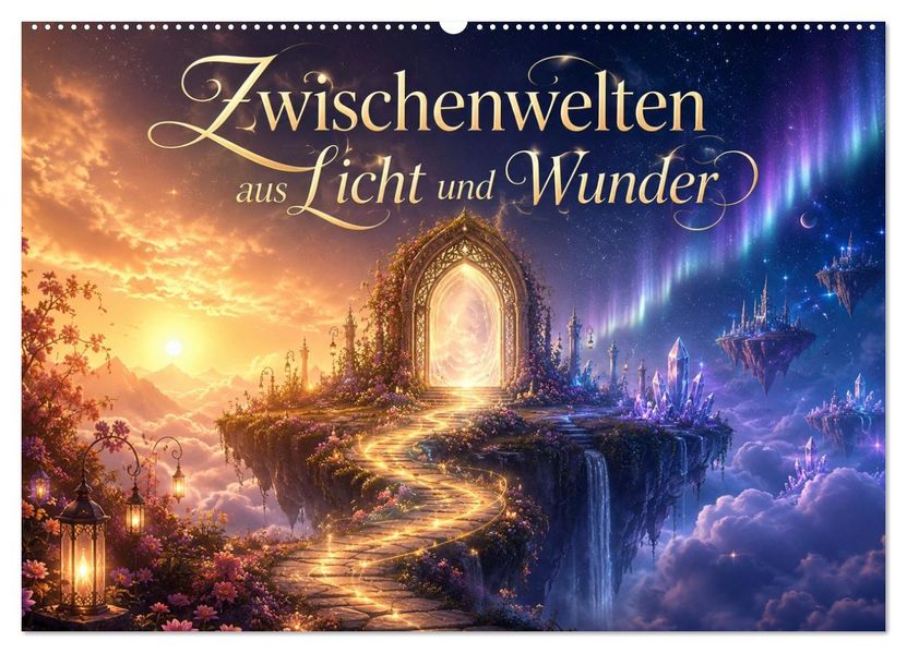 Zwischenwelten aus Licht und Wunder (Wandkalender 2027 DIN A2 quer) CALVENDO Monatskalender