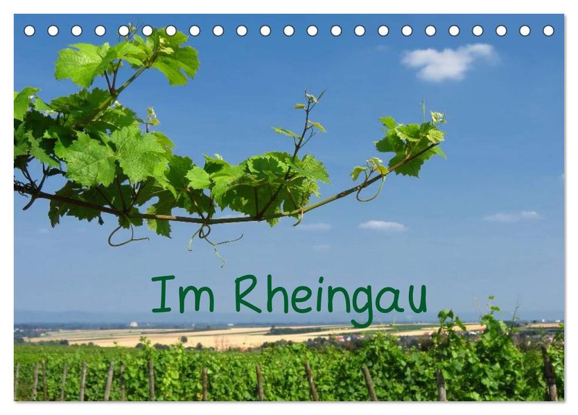 Im Rheingau (Tischkalender 2027 DIN A5 quer) CALVENDO Monatskalender