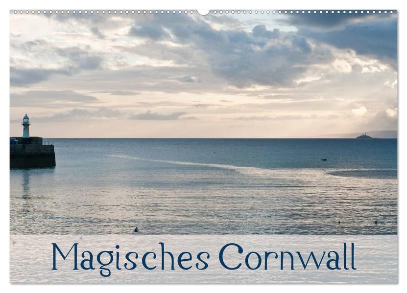 Magisches Cornwall (Wandkalender 2027 DIN A2 quer) CALVENDO Monatskalender