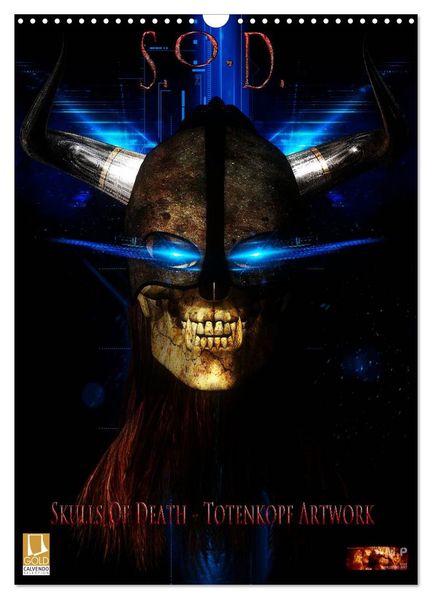 S.O.D. - Skulls Of Death Vol. I - Totenkopf Artworks (Wandkalender 2027 DIN A3 hoch) CALVENDO Monatskalender