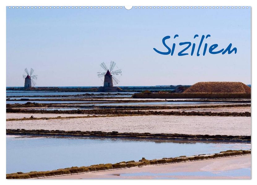 Sizilien (Wandkalender 2027 DIN A2 quer) CALVENDO Monatskalender