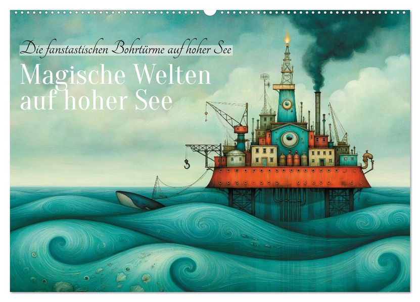 Magische Welten auf hoher See (Wandkalender 2027 DIN A2 quer) CALVENDO Monatskalender
