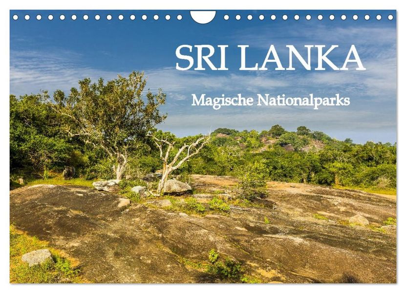 SRI LANKA Magische Nationalparks (Wandkalender 2027 DIN A4 quer) CALVENDO Monatskalender