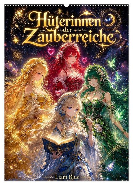 Hüterinnen der Zauberreiche (Wandkalender 2027 DIN A2 hoch) CALVENDO Monatskalender