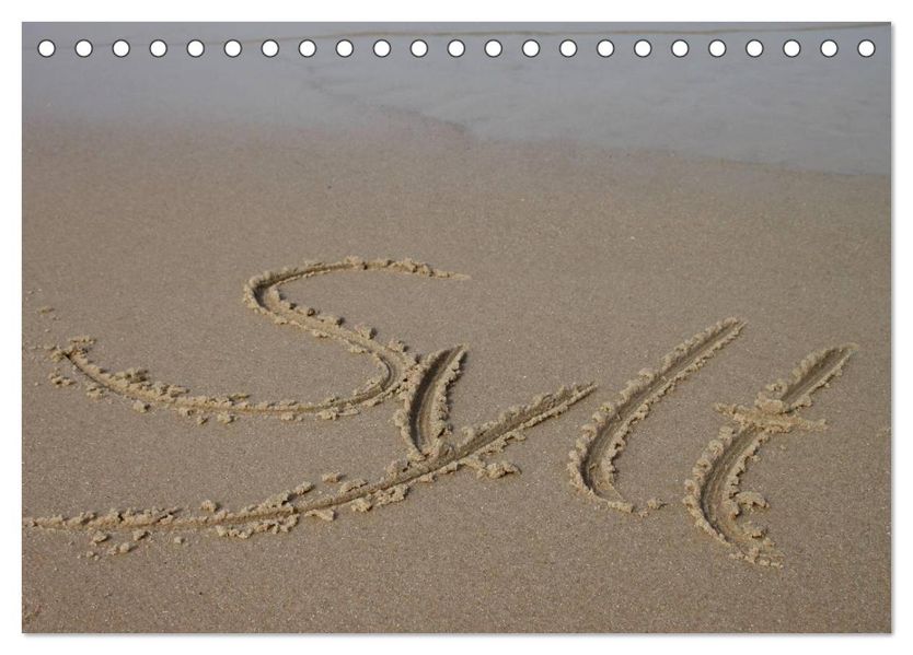 Sylt (Tischkalender 2027 DIN A5 quer) CALVENDO Monatskalender