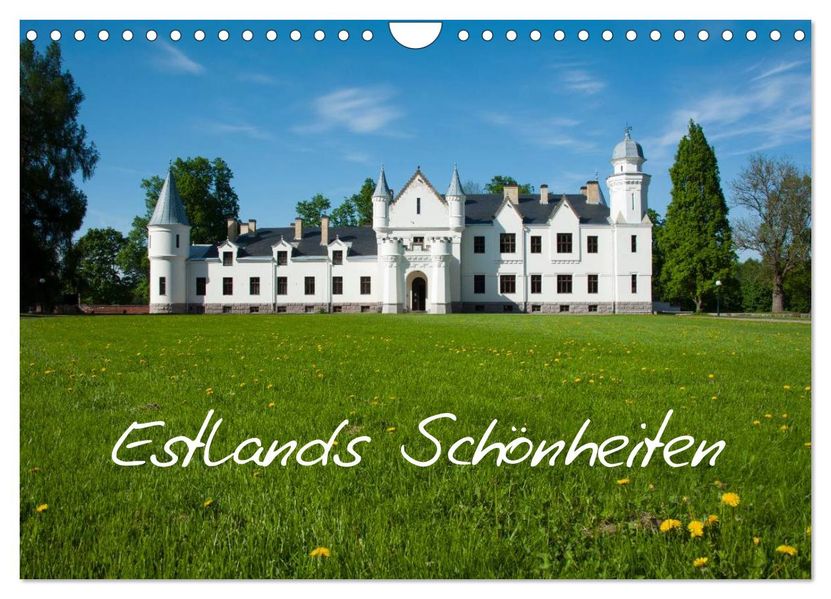 Estlands Schönheiten (Wandkalender 2027 DIN A4 quer) CALVENDO Monatskalender