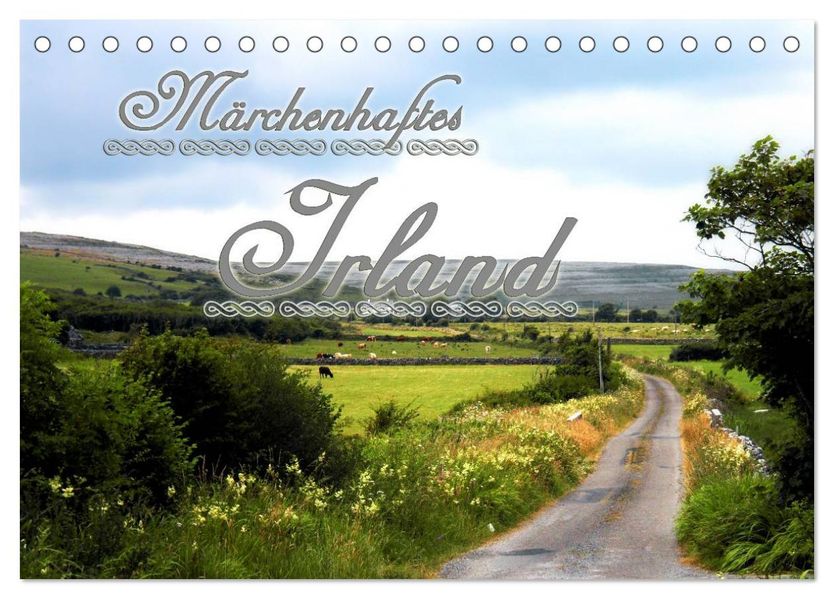 Märchenhaftes Irland (Tischkalender 2027 DIN A5 quer) CALVENDO Monatskalender