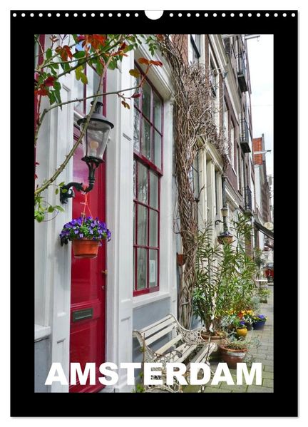 Amsterdam (Wandkalender 2027 DIN A3 hoch) CALVENDO Monatskalender